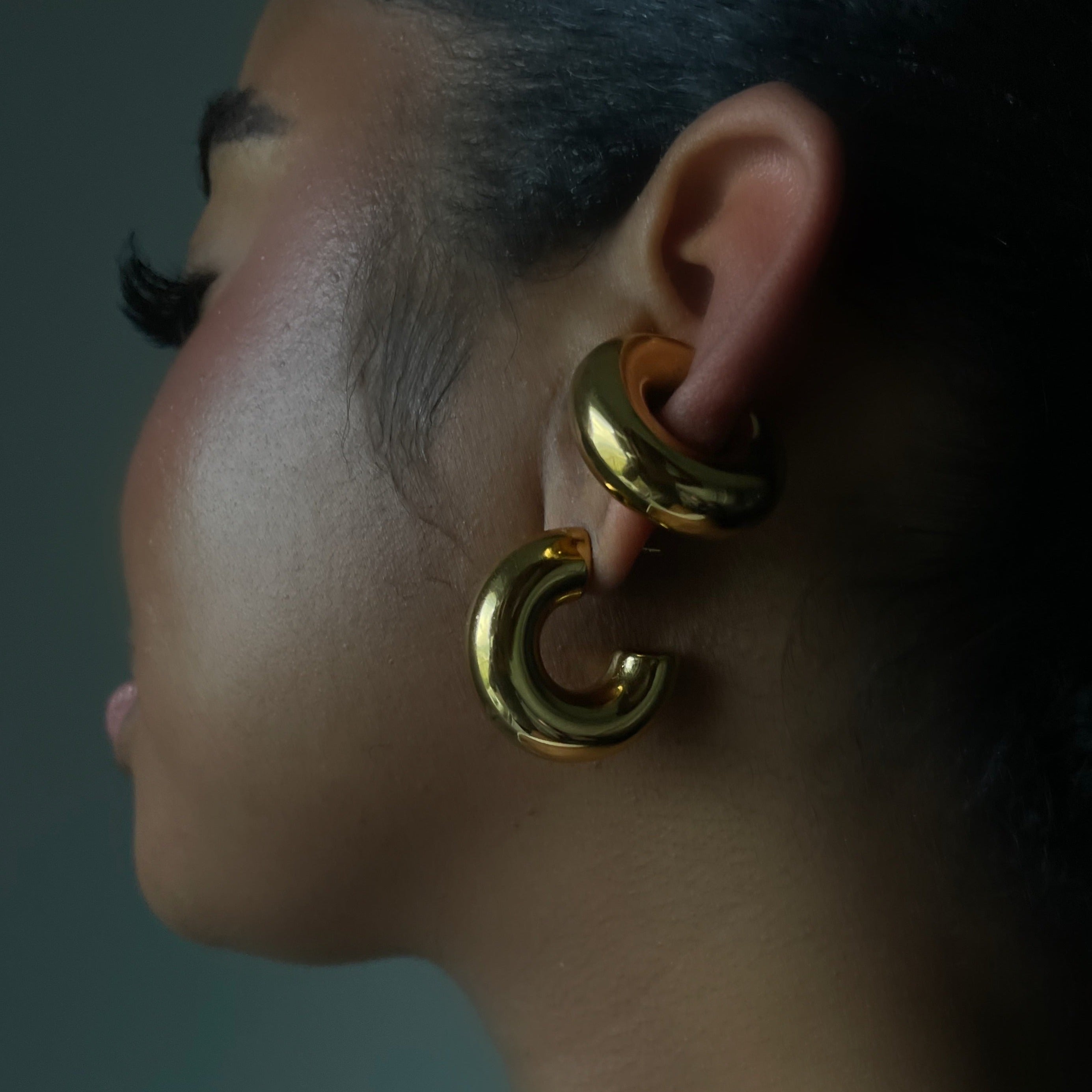 Chunky Cuff Earrings