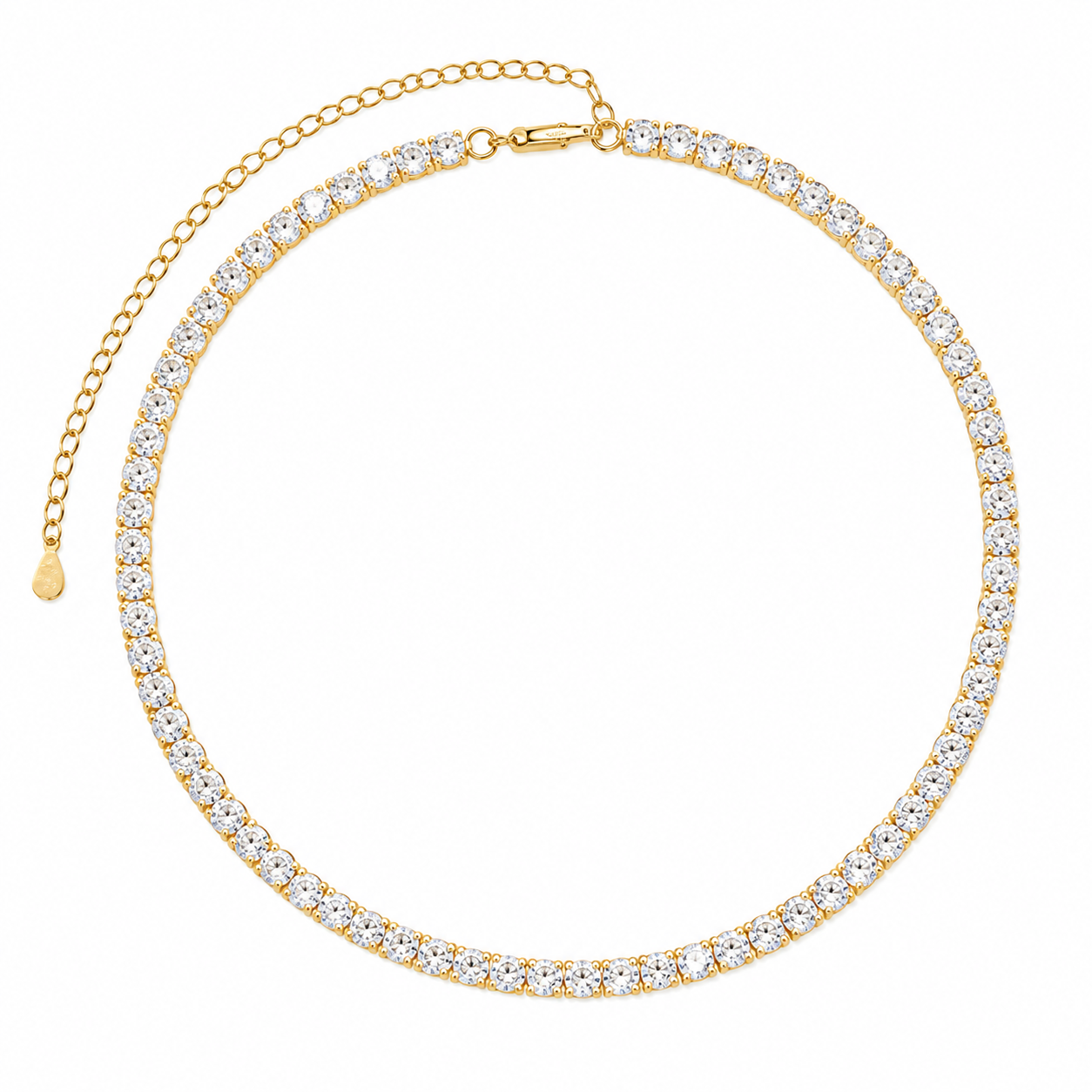 It Girl Tennis Necklace