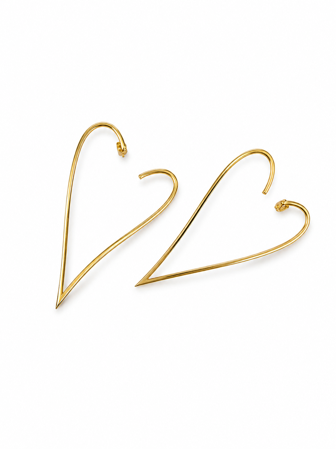 Heart Statement Earrings